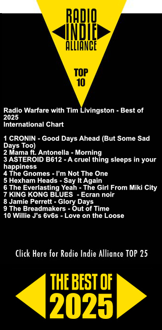 Best of 2025 - Radio Warfare with Tim Livingston, International Chart