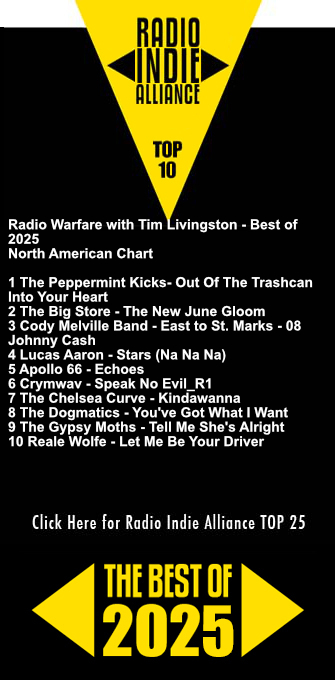Best of 2025 - Radio Warfare with Tim Livingston, North American Chart